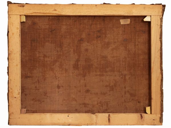 Tommaso Dal Pozzo : Paesaggio campestre con contadina  - Asta Un'antica dimora marchigiana: Arredi antichi e Arte contemporanea - Associazione Nazionale - Case d'Asta italiane