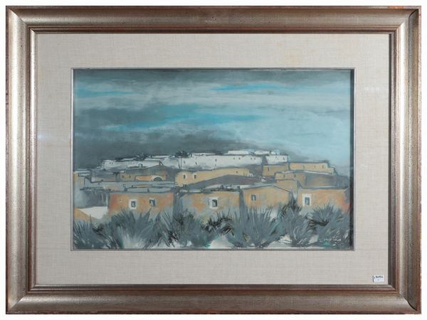 Enotrio Pugliese : Paese  - Asta Un'antica dimora marchigiana: Arredi antichi e Arte contemporanea - Associazione Nazionale - Case d'Asta italiane