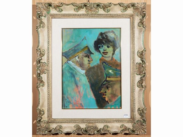 MINO MACCARI : Personaggi  - Asta Un'antica dimora marchigiana: Arredi antichi e Arte contemporanea - Associazione Nazionale - Case d'Asta italiane