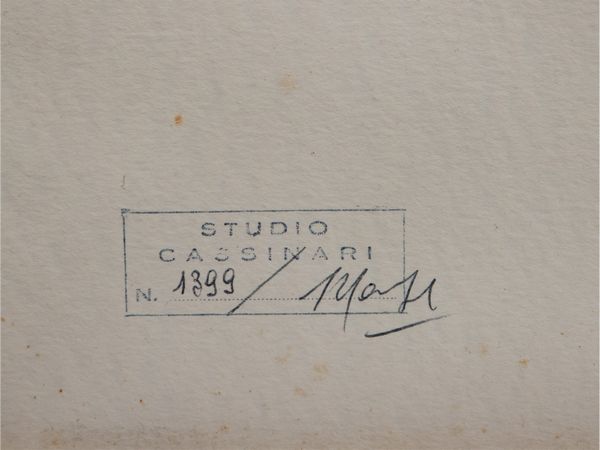 Bruno Cassinari : Nudo femminile 1979  - Asta Un'antica dimora marchigiana: Arredi antichi e Arte contemporanea - Associazione Nazionale - Case d'Asta italiane