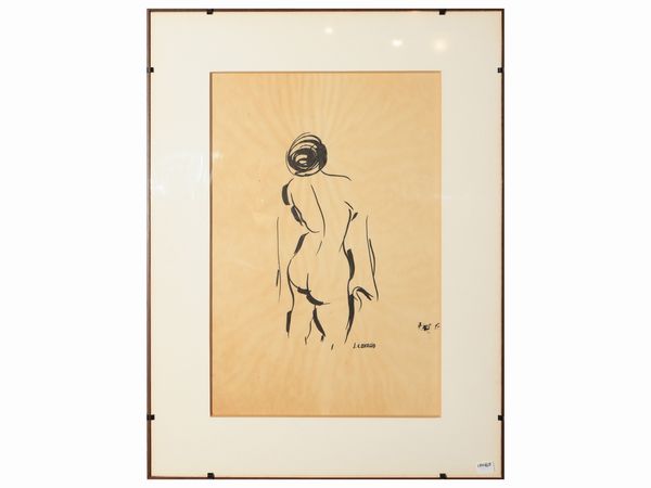 Lotto di bozzetti e grafica  - Asta Un'antica dimora marchigiana: Arredi antichi e Arte contemporanea - Associazione Nazionale - Case d'Asta italiane