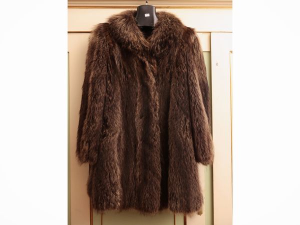 Pelliccia in murmasky  - Asta Un'antica dimora marchigiana: Arredi antichi e Arte contemporanea - Associazione Nazionale - Case d'Asta italiane