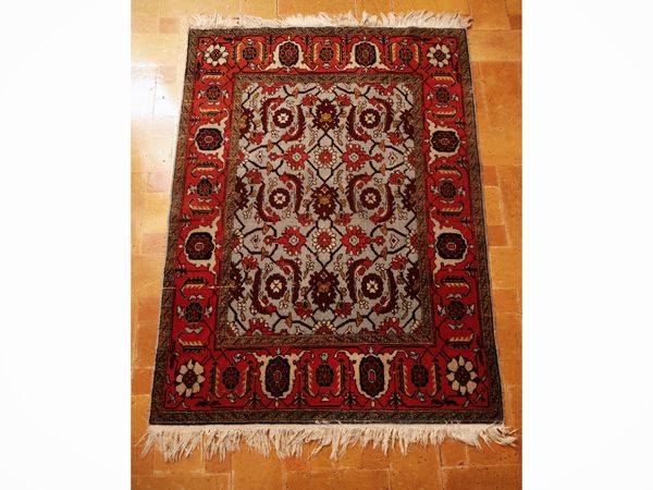 Piccolo tappeto caucasico Shirvan  - Asta Un'antica dimora marchigiana: Arredi antichi e Arte contemporanea - Associazione Nazionale - Case d'Asta italiane