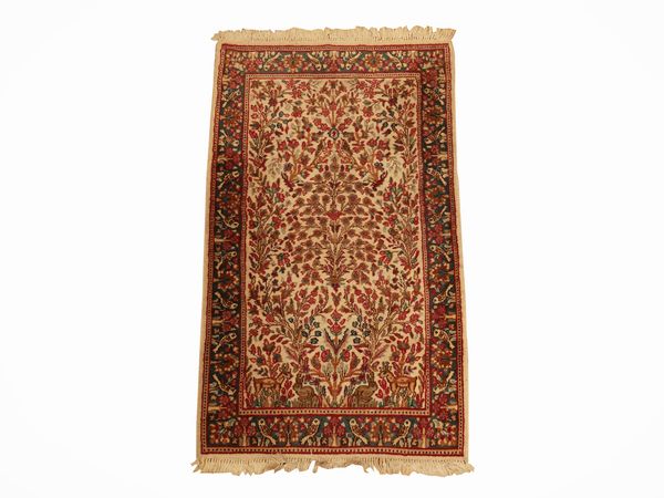 Tappeto persiano  - Asta Un'antica dimora marchigiana: Arredi antichi e Arte contemporanea - Associazione Nazionale - Case d'Asta italiane