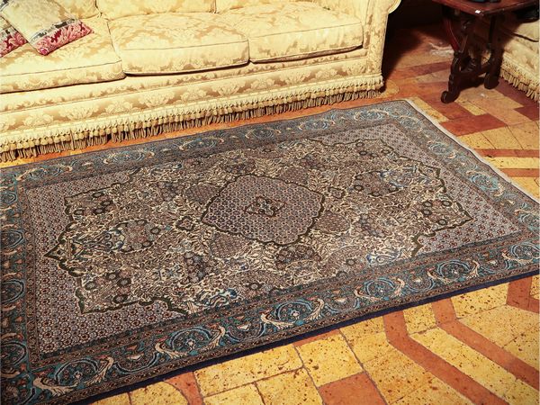 Tappeto persiano a giardino  - Asta Un'antica dimora marchigiana: Arredi antichi e Arte contemporanea - Associazione Nazionale - Case d'Asta italiane