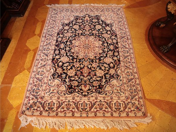 Tappeto persiano Nain  - Asta Un'antica dimora marchigiana: Arredi antichi e Arte contemporanea - Associazione Nazionale - Case d'Asta italiane