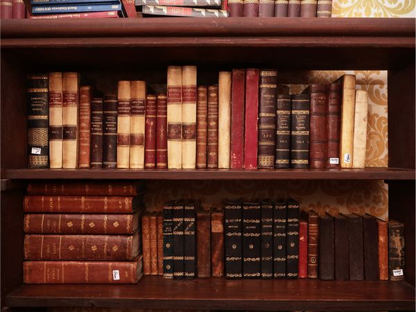 Miscellanea di libri di Filosofia, Diritto e Letteratura  - Asta Un'antica dimora marchigiana: Arredi antichi e Arte contemporanea - Associazione Nazionale - Case d'Asta italiane