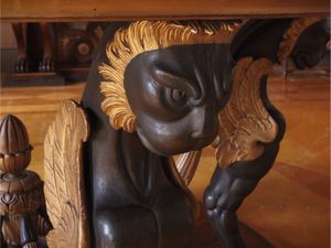 Importante tavolo monumentale da centro  - Asta Un'antica dimora marchigiana: Arredi antichi e Arte contemporanea - Associazione Nazionale - Case d'Asta italiane