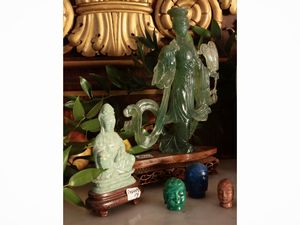 Miscellanea di curiosit� in pietra dura  - Asta Un'antica dimora marchigiana: Arredi antichi e Arte contemporanea - Associazione Nazionale - Case d'Asta italiane