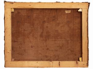 Tommaso Dal Pozzo : Paesaggio campestre con contadina  - Asta Un'antica dimora marchigiana: Arredi antichi e Arte contemporanea - Associazione Nazionale - Case d'Asta italiane