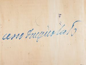 Cesco Magnolato : Figura con anatra 1970  - Asta Un'antica dimora marchigiana: Arredi antichi e Arte contemporanea - Associazione Nazionale - Case d'Asta italiane