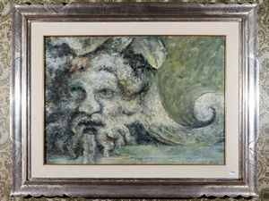 Mariella Berardi - Particolare della fontana di piazza Monte di Piet 1991