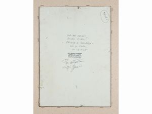 WALTER PIACESI : Edicola di periferia  - Asta Un'antica dimora marchigiana: Arredi antichi e Arte contemporanea - Associazione Nazionale - Case d'Asta italiane