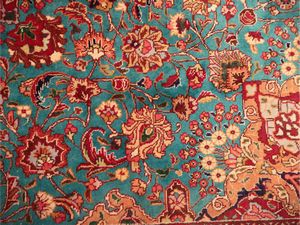 Grande tappeto persiano  - Asta Un'antica dimora marchigiana: Arredi antichi e Arte contemporanea - Associazione Nazionale - Case d'Asta italiane