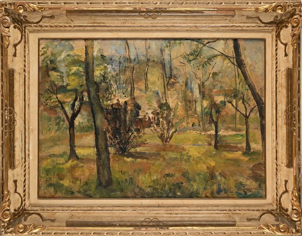 Amintore Fanfani : Paesaggio  - Asta Arte Moderna e Contemporanea - Associazione Nazionale - Case d'Asta italiane