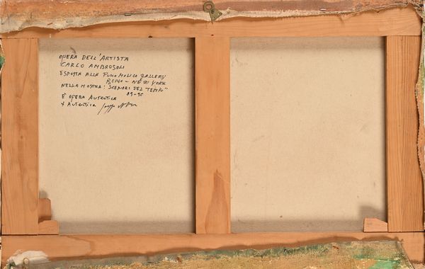 Carlo Ambrosoli : Scenari del tempo  - Asta Arte Moderna e Contemporanea - Associazione Nazionale - Case d'Asta italiane