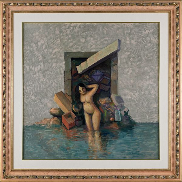 John Picking : Gabrielle Bathing  - Asta Arte Moderna e Contemporanea - Associazione Nazionale - Case d'Asta italiane