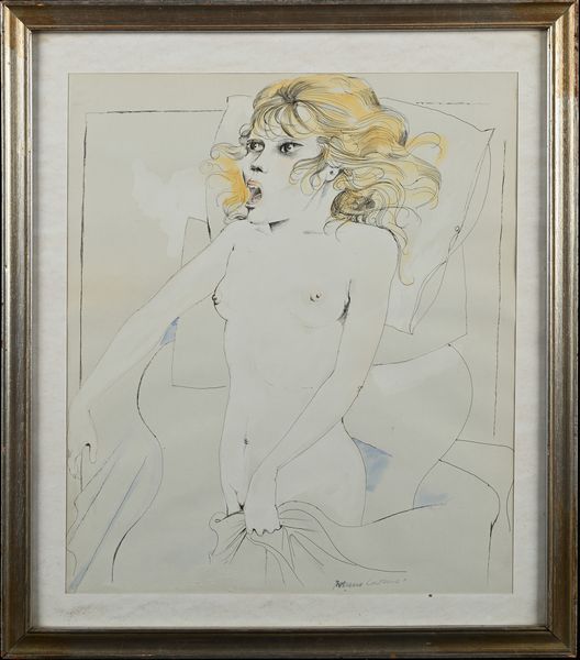 Bruno Caruso : Nudo di donna  - Asta Arte Moderna e Contemporanea - Associazione Nazionale - Case d'Asta italiane