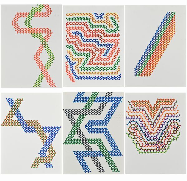 Mario Padovan : Lotto di 6 opere  - Asta Arte Moderna e Contemporanea - Associazione Nazionale - Case d'Asta italiane