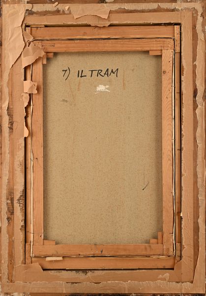 Anonimo del XX secolo : Il Tram  - Asta Arte Moderna e Contemporanea - Associazione Nazionale - Case d'Asta italiane