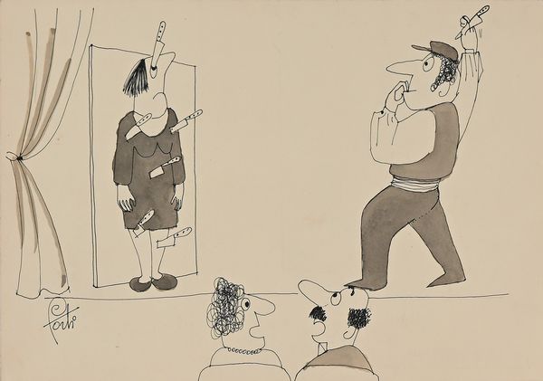 Lotto di due illustrazioni  - Asta Arte Moderna e Contemporanea - Associazione Nazionale - Case d'Asta italiane