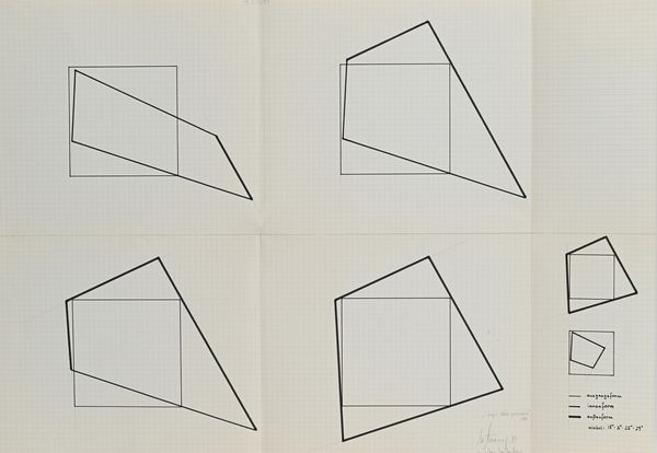 Norbert Thomas : I segni della Geometria  - Asta Arte Moderna e Contemporanea - Associazione Nazionale - Case d'Asta italiane