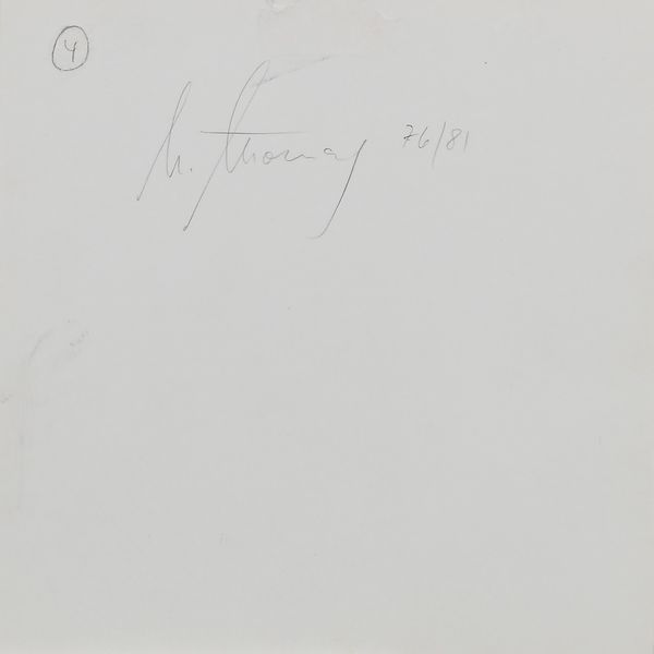 Norbert Thomas : Senza titolo  - Asta Arte Moderna e Contemporanea - Associazione Nazionale - Case d'Asta italiane