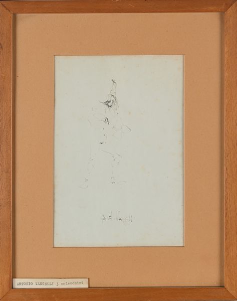 Antonio Vangelli : Tre disegni su carta raffiguranti arlecchino  - Asta Arte Moderna e Contemporanea - Associazione Nazionale - Case d'Asta italiane