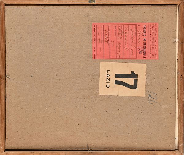 GIULIO TURCATO : Ginestre  - Asta Arte Moderna e Contemporanea - Associazione Nazionale - Case d'Asta italiane