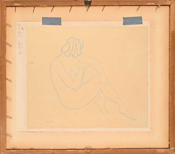 GIULIO TURCATO : Nudo di donna seduta e voltata  - Asta Arte Moderna e Contemporanea - Associazione Nazionale - Case d'Asta italiane