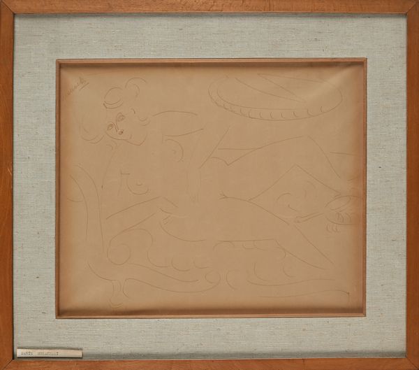 Sante Monachesi : Nudo di donna distesa  - Asta Arte Moderna e Contemporanea - Associazione Nazionale - Case d'Asta italiane