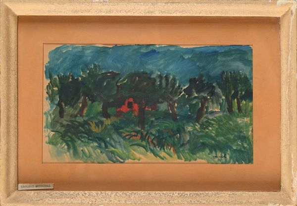 Giovanni Omiccioli : Il bosco  - Asta Arte Moderna e Contemporanea - Associazione Nazionale - Case d'Asta italiane