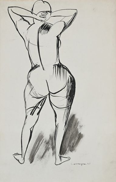 Pietro Consagra : Studio di figura  - Asta Arte Moderna e Contemporanea - Associazione Nazionale - Case d'Asta italiane