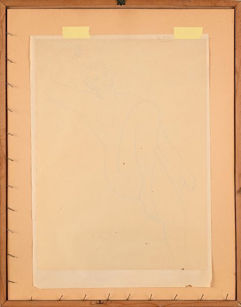 GIULIO TURCATO : Studio di figura  - Asta Arte Moderna e Contemporanea - Associazione Nazionale - Case d'Asta italiane