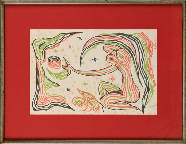 Rafael Alberti : Senza titolo  - Asta Arte Moderna e Contemporanea - Associazione Nazionale - Case d'Asta italiane