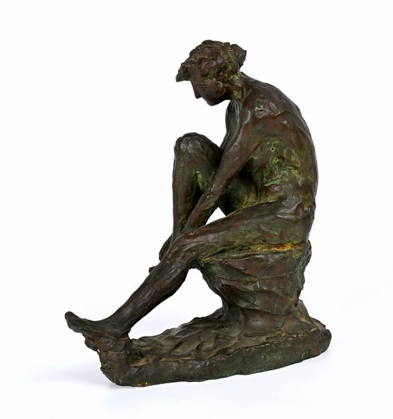 Luigi Broggini : Donna seduta  - Asta Arte Moderna e Contemporanea - Associazione Nazionale - Case d'Asta italiane