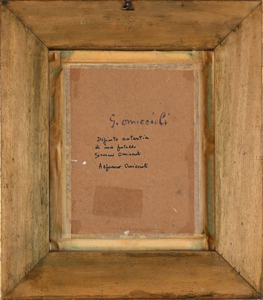 Giovanni Omiccioli : Vaso di fiori si fondo rosso  - Asta Arte Moderna e Contemporanea - Associazione Nazionale - Case d'Asta italiane