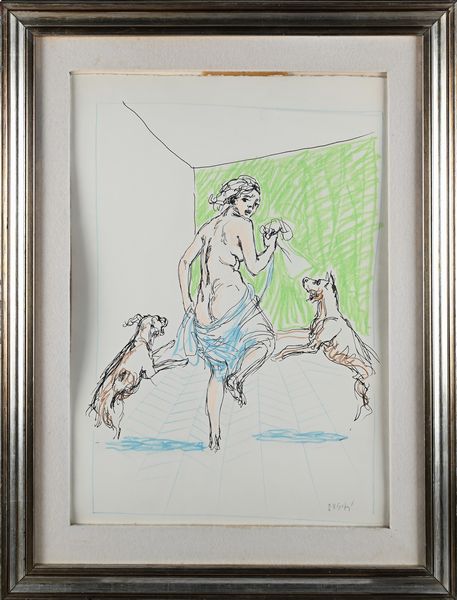 Alberto Sughi : Senza titolo  - Asta Arte Moderna e Contemporanea - Associazione Nazionale - Case d'Asta italiane