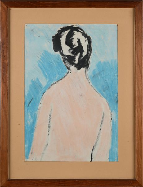 Antonio Vangelli : Nudo di schiena  - Asta Arte Moderna e Contemporanea - Associazione Nazionale - Case d'Asta italiane