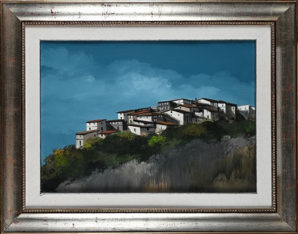 Enotrio Pugliese : Paesaggio Calabrese  - Asta Arte Moderna e Contemporanea - Associazione Nazionale - Case d'Asta italiane