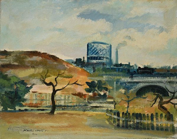 Bruno Mancinotti : Gazometro  - Asta Arte Moderna e Contemporanea - Associazione Nazionale - Case d'Asta italiane