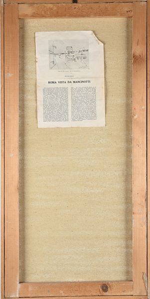 Bruno Mancinotti : La Fontana dei Quattro Fiumi a Piazza Navona  - Asta Arte Moderna e Contemporanea - Associazione Nazionale - Case d'Asta italiane