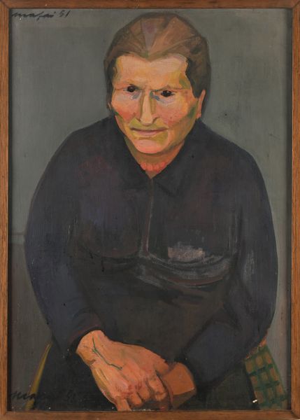 Mario Mafai : Ritratto di contadina  - Asta Arte Moderna e Contemporanea - Associazione Nazionale - Case d'Asta italiane
