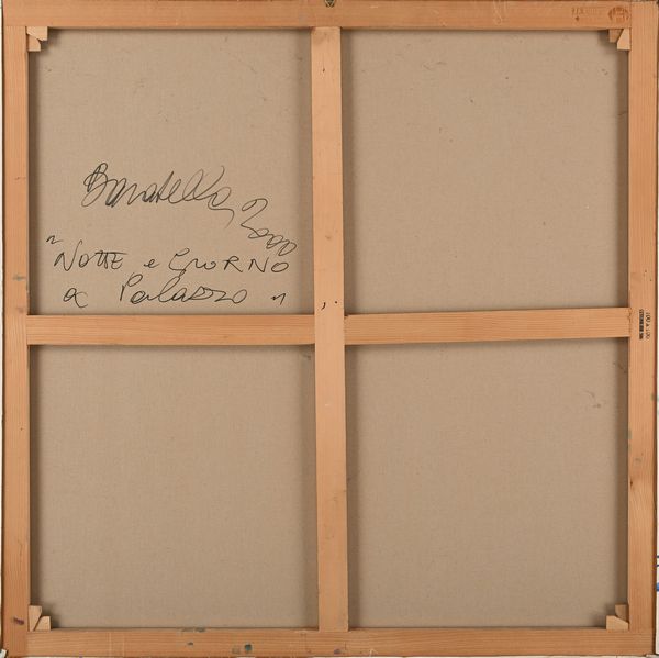 Paolo Baratella : Notte e giorno a palazzo  - Asta Arte Moderna e Contemporanea - Associazione Nazionale - Case d'Asta italiane