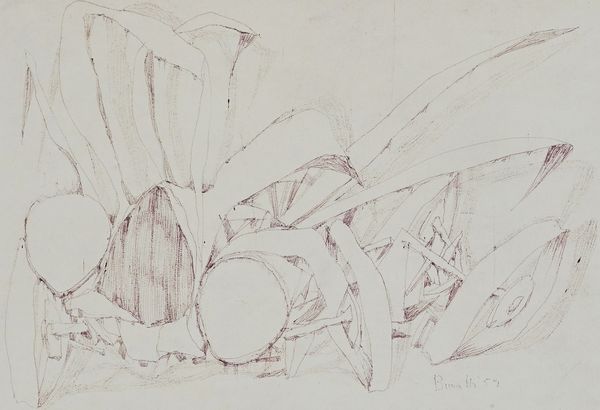 Armando Buratti : Vegetazione  - Asta Arte Moderna e Contemporanea - Associazione Nazionale - Case d'Asta italiane