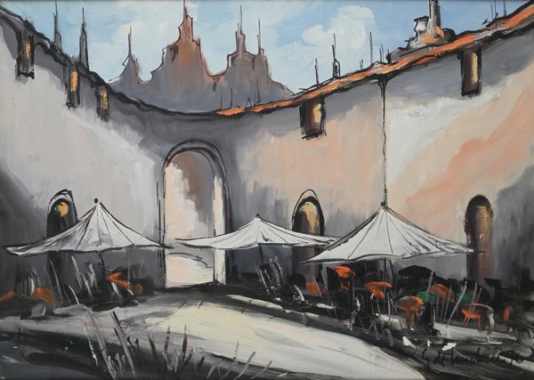 Giacomo De Michelis : Ricordo trecentesco  - Asta Arte Moderna e Contemporanea - Associazione Nazionale - Case d'Asta italiane