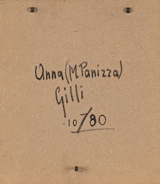 Anonimo del XX secolo : Senza titolo  - Asta Arte Moderna e Contemporanea - Associazione Nazionale - Case d'Asta italiane