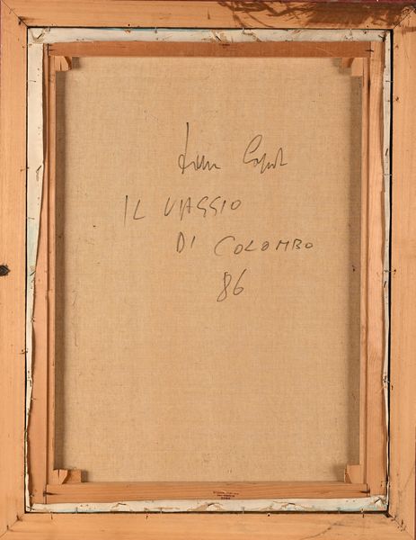 TONINO CAPUTO : Il viaggio di Colombo  - Asta Arte Moderna e Contemporanea - Associazione Nazionale - Case d'Asta italiane
