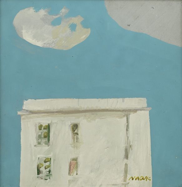 Edolo Masci : Casa e nuvole  - Asta Arte Moderna e Contemporanea - Associazione Nazionale - Case d'Asta italiane