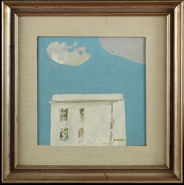 Edolo Masci : Casa e nuvole  - Asta Arte Moderna e Contemporanea - Associazione Nazionale - Case d'Asta italiane